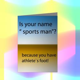 Sports man